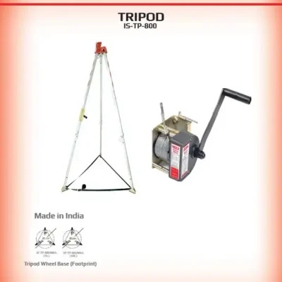 TRIPOD With WINCH  –  INDUS- TP-800-WIN-801-ADNOC Approved-Hail & Ghasha Project